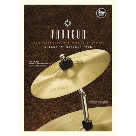 SABIAN Neil Peart Paragon Splash 'n' Stacker Cymbal Pack 10 in.