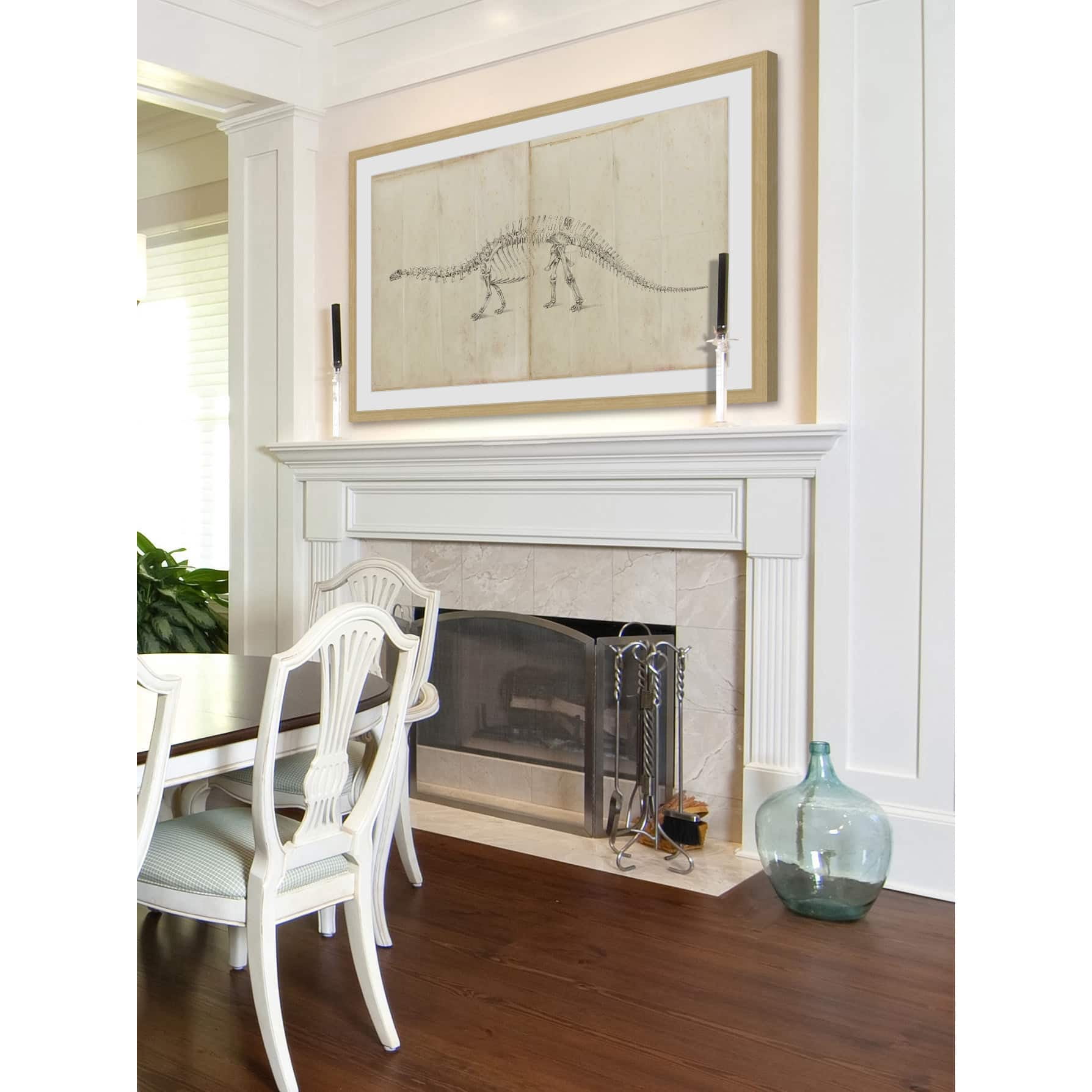 Marmont Hill "Dinosaur Study I" Framed Painting Print