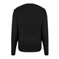 thumbnail image 5 of GaThRRgYP Off the Shoulder Tops for Women,Womens Tops under $5,Women's Fashion Casual New Solid Color Long Sleeve V-Neck Hollow Knit Sweater Top Black XL, 5 of 5