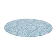 thumbnail image 2 of Housse de Table Imperméable en Toile de PVC Rou pour Tables de Patio d'Extérieur Ioor Feuille Bleue, 2 of 8