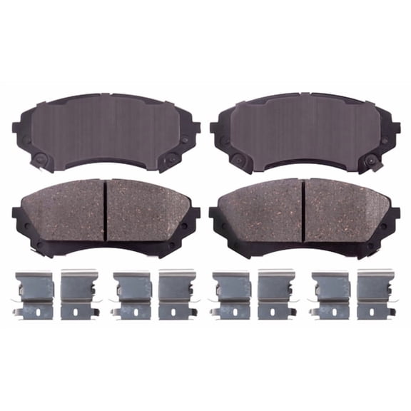 ADVICS AD1331 OE Ultra-Premium Ceramic Formulation Fits select: 2008-2009 CADILLAC CTS HI FEATURE V6, 2010-2014 CADILLAC CTS LUXURY COLLECTION