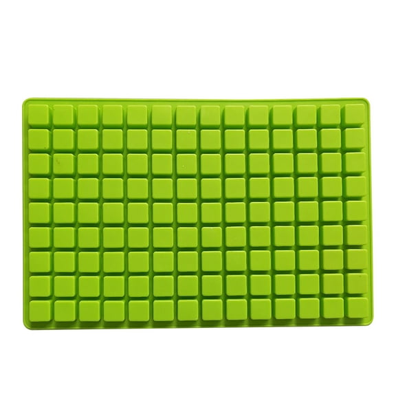 Square Hard Candy Mold Silicone, 126-Cavity Mini Gummy Caramel Silicone Molds, Chocolate Truffles Mold for Hard Candy, Ice Cube
