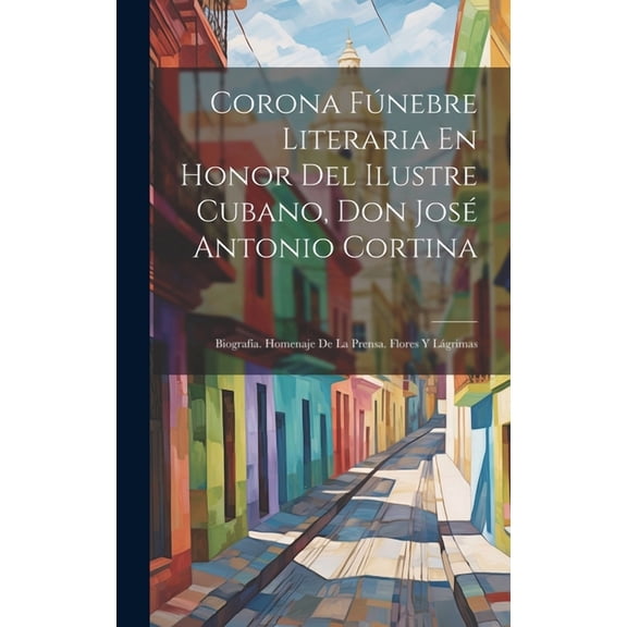 Corona Fúnebre Literaria En Honor Del Ilustre Cubano, Don José Antonio Cortina : Biografía. Homenaje De La Prensa. Flores Y Lágrimas (Hardcover)