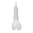 thumbnail image 3 of Guantes Sin Dedos de Encaje Soledad Retro Blanco para Mujer, 3 of 10