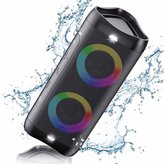 Altavoz Bluetooth DONOW Portable 30W Stereo Sound IPX5 Negro