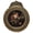 GoldenB, variant on Antique Gold Photo Frame Round, Vintage Resin Ornate Frame for Bedroom or Office, Baroque Style Picture Holder for 4x6 Photos