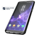 thumbnail image 3 of Encased Samsung Galaxy S9 Plus Case with Belt Clip (DuraClip) Slim Fit Holster Shell Combo w/Rubberized Grip (S9+ 2018 Release) Smooth Black, 3 of 6