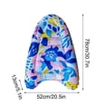 thumbnail image 3 of Inflatable Surf Body Board with Handles, Inflatable Surfboard for Beach Lightweight Swim Floating Surfboard for Kids Learning Surfing, 3 of 6