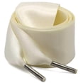 thumbnail image 2 of Satin Ribbon Shoe Laces Wide Flat Silk Shoelaces with, 2 of 5