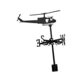 thumbnail image 1 of Estatuilla de helicóptero shamjiam Adorno de veleta herramienta de medición de viento, 1 of 8