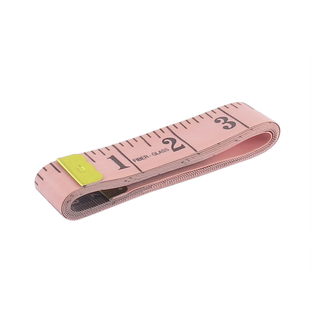 Sewing Tailor Dieting Cloth Measure Tool Soft Flat Ruler Tape Pink 1.5M 60" 