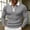 (Casual 29)Gray, variant on Fall T-Shirt for Men Solid Color T Shirt Long Sleeve Fashion Casual Lapel Half-Zip Striped Drying Wicking Color-Blocked Tops