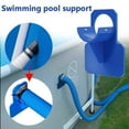 thumbnail image 3 of 4 Pack Gray Swimming Pool Water Storage Pipe Bracket, Courtyard Hose Support Frame for Above Ground Pools, Stabilizes Intake Nozzles and Filter Hoses, 3 of 8