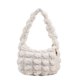 thumbnail image 1 of Bolso Mujer Acolchado Tote Ligero Puffer Suave Acolchado Hombro Blanco, 1 of 8