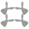 thumbnail image 6 of HONITANO Bunny Small Treats Bag Grey Fabric 4Pcs 7.1x7.1x0.08In, 6 of 11