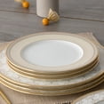 thumbnail image 7 of Noritake Trefolio Gold Set of 4 Salad Plates, 7 of 7