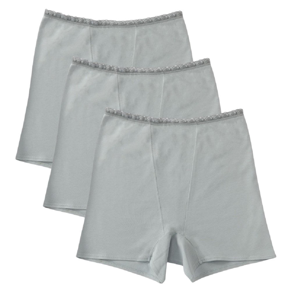 Boxeur de Yoga en Coton Confortable pour Femmes Boyshort Lot de 3