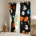 thumbnail image 3 of jejeloiu American Rugby Blackout Curtains Set of 2 (52x84 Each),Football Basketball Sport Window Curtains,Boy Ball Game Curtains and Drapes For Girls,Breathable Home Decor, 3 of 6
