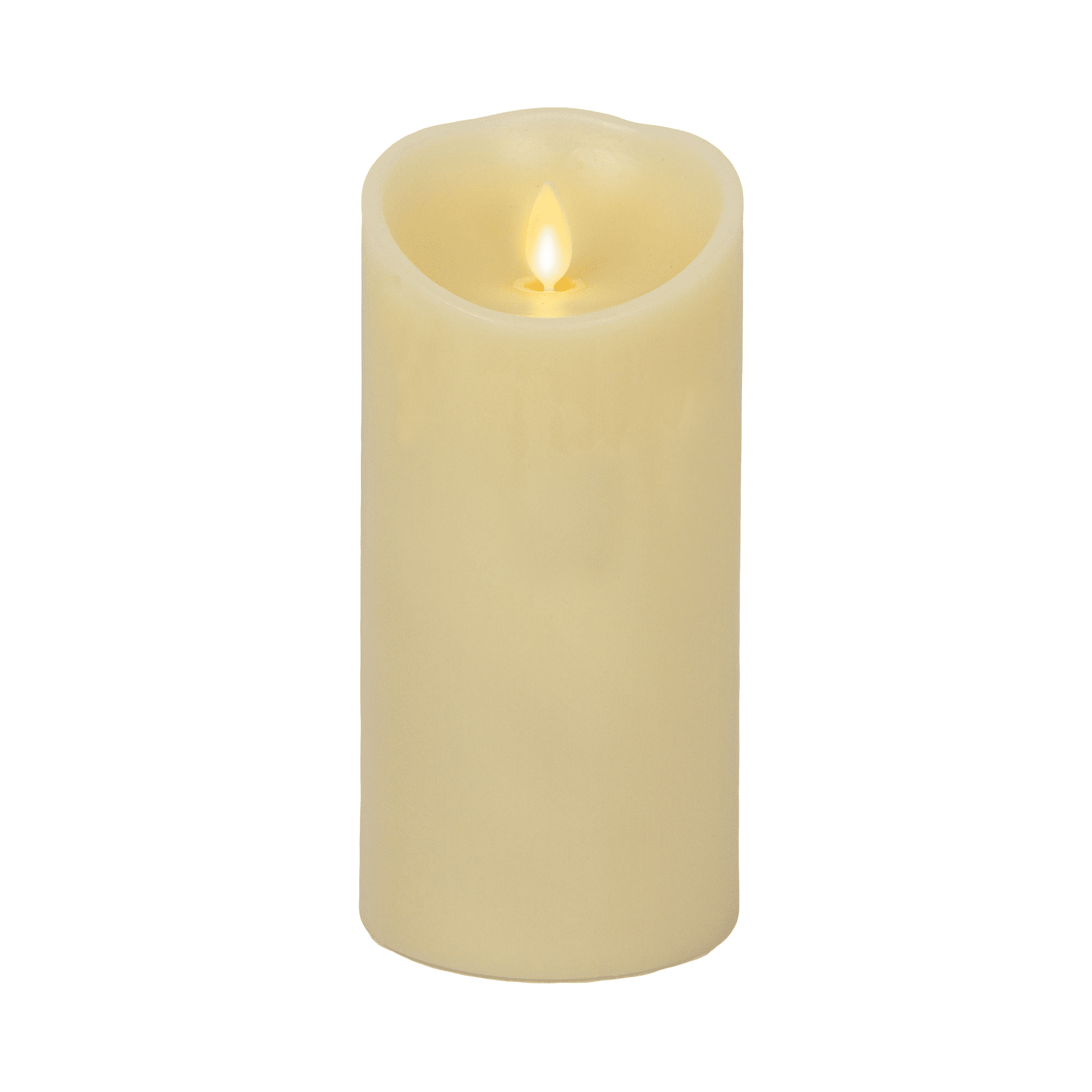 Luminara 3" x 4.5”Vanilla Honey Scented Ivory Pillar Candle #LM030401 