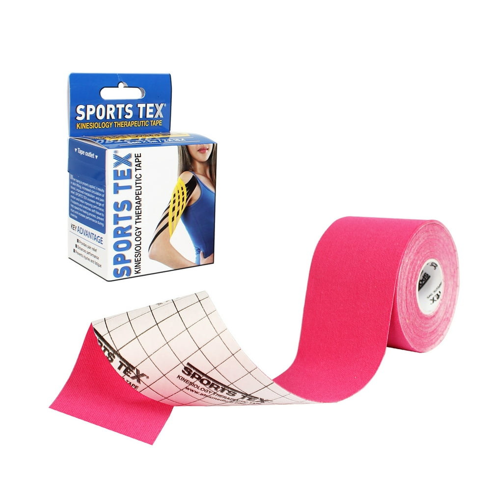 Kinesiology Tape Sports Athletic Tape Pink Color 5cm X 5M Single Roll