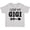 AC-Heather Grey, variant on I Love My Gigi with Arrow Boys or Girls Toddler T-Shirt