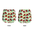 thumbnail image 3 of Balery Red Ladybugs And Leaf Pantalones cortos deportivos para mujer con forro y dos bolsillos, elásticos, para entrenamiento, gimnasio, yoga-XX-Large, 3 of 7