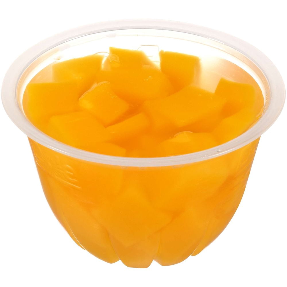 Dole Fruit Bowls Diced Mango in 100% Juice Snacks, 4oz 36 Total Cups, Gluten & Dairy Free, Bulk Lunch Snacks for Kids & Adults