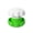 Green, variant on Ezy Dose Easy Grip Pill Crusher and Grinder, Built-in Storage, Blue
