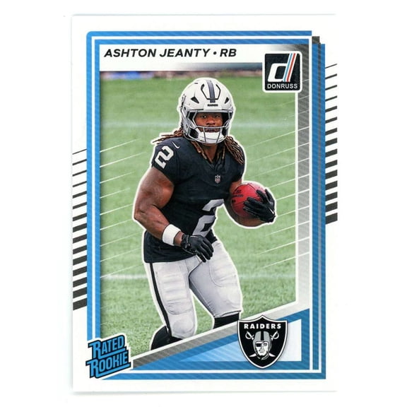 NFL 2025 Panini Donruss Football Rated Rookies Ashton Jeanty #305