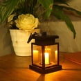thumbnail image 2 of Solar Hanging Lantern Outdoor, Candle Effect Light for Garden, Patio, Lawn, Deck, Umbrella, Tent, Tree, Yard, Driveway, 2 of 16