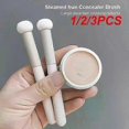 thumbnail image 2 of Concealer Makeup Brushes with Mushroom Sponge Head for Precision Application, Achieve Professional Looks (1/2/3PCS), 2 of 5
