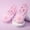 Pink, variant on HAOTAGS Ballet Shoes for Girls Kids, Performance Soft Soled Training Yoga Dance Shoes Pink 3 T