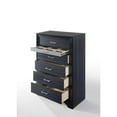 thumbnail image 6 of ACME Naima 6 Drawers Chest in Black, 6 of 8