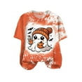 thumbnail image 5 of enyan Halloween Women Shirts Pumpkin Printed Cute T Shirts Orange Graphic Tops Fall Tee Fashion Orange,M, 5 of 5