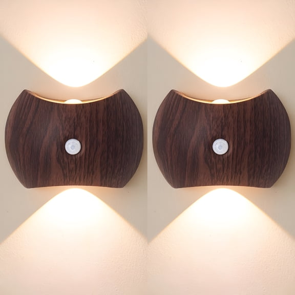 HIBIBUD Led Wireless Wall Light Modern Wall Lamp Indoor 2700K/4500K/6500K Dimmings Wall Sconce with Motion Sensor Wall Lighting Usb Rechargeable for Living Room Bedroom Hallways Wireless Sconces
