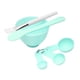 thumbnail image 2 of Juego de herramientas para mascarillas faciales DIY, cuenco para mascarilla + cepillo para mascarilla + cuchara medidora (verde), 6 uds., 2 of 8