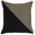 thumbnail image 2 of Apolena Boho-Chic Decorative Houndstooth Jacquard Pillow Cover & Insert, 2 of 7
