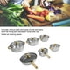 thumbnail image 4 of Juego De Utensilios De Cocina Antiadherentes, Juego De Cacerola De Acero Inoxidable Con Tapa De Vidrio, Juego De Sartenes Y Ollas Para El Hogar, Cocina, Restaurante,, 4 of 7