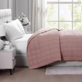 thumbnail image 5 of Casa Platino Bed Blanket Queen Size - Soft Pre-Washed Quilted Blanket - Lightweight Queen Size Blanket - All Season Queen Blanket - Microfiber Down Alternative Blanket Queen Size - Sepia Rose, 5 of 5