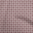 thumbnail image 1 of oneOone Tissu Polyester Lycra Marron à Fleurs Tissu pour Robe Tissu Imprimé au Mètre 56 Pouces de Large, 1 of 4