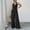Black, variant on Womens One Piece Jumpsuits Dressy Casual V Neck Sleeveless Tummy Control Wide Leg Pants Rompers Sets Summer Bussiness Work Office Outfits