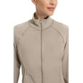 thumbnail image 3 of Infinity Cherokee Zip Front Scrub Jackets for Women, 4-Way Stretch Fabric, 2391A, 3 of 9