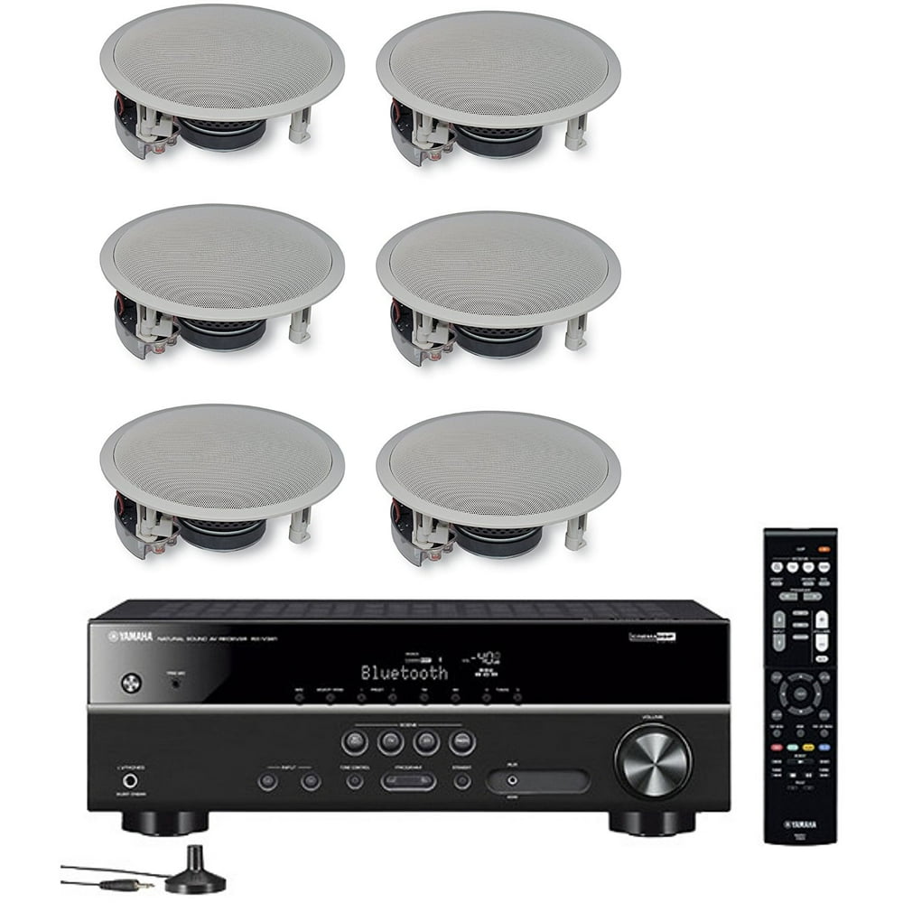 Yamaha 5.1Channel Wireless Bluetooth 4K A/V Home Theater Receiver