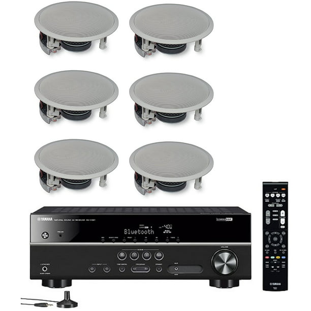 Yamaha 5 1 Channel Wireless Bluetooth, Mounting Surround Sound Speakers On Ceiling