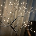 thumbnail image 3 of Tabletop Bonsai Tree Light 108 LED Copper Wire Tree Lamp Fairy Spirit Night Light,Battery/USB Operated,6h Timer Adjustable Branches Halloween Christmas for Home Decoration, 3 of 11