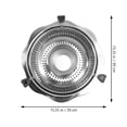 thumbnail image 2 of TAILTOSS 1Pack 39X11CM Hot Pot with Lifting Drainage and Rotating Function for Enhanced Cooking, 2 of 7