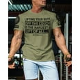 thumbnail image 3 of Gymish Hardest Lifting Saying Shirts for Men – Funny Weightlifting Gym T-Shirt, Workout Shirts for Men, Mens Gym Shirt, Gym TShirts for Men, Gym Clothes for Men, Motivational Gym Wear, 3 of 5