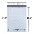 thumbnail image 3 of #4 Poly Bubble Mailers 9.5X14.5 Inches Shipping Padded Envelopes Self Seal Waterproof Cushioned Mailer 100 Pack, 3 of 6