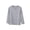 Gray, variant on QIbmong Infants Toddler Boys Girls Shirts Long Sleeve Button Crew Neck Tops Casual Comfy School Home Fall Winter Undershirts for Kids(1-2Years,White)