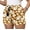 05-Sunflower, variant on Womens Plus Size Casual Shorts Drawstring Summer Comfy Elastic Waist Lightweight Shorts Pull On Short with Pockets